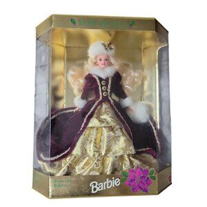 Barbie Happy Holidays 1996 Special Edition Mattel 15646 Christmas Edition Vtg
